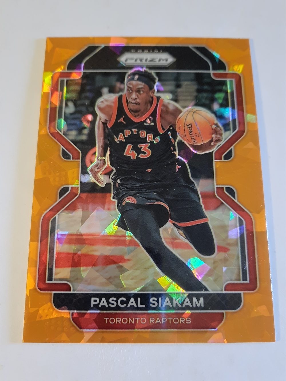 2021-22 Prizm Orange Prizm Pascal Siakam Toronto Raptors NM-MT